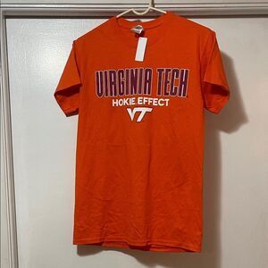Gildan Orange Virginia Tech Tee small NWT